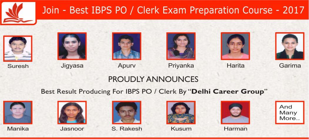 ibps po clerk coaching delhi
